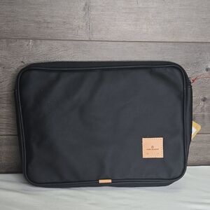 Jon Hart Black Nylon 13" Computer Laptop Sleeve